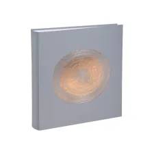 Fotoalbum Exacompta 29x32cm 60 witte pagina's Ellipse grijs