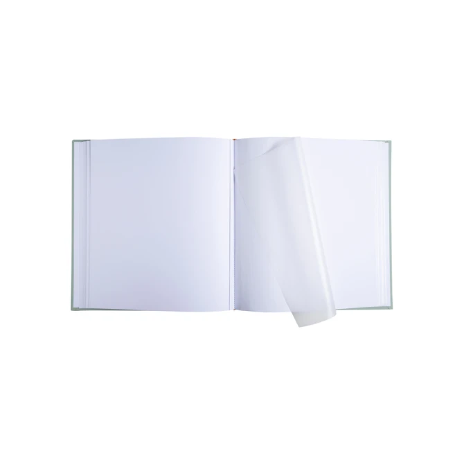 Fotoalbum Exacompta 29x32cm 60 witte pagina's Ellipse groen