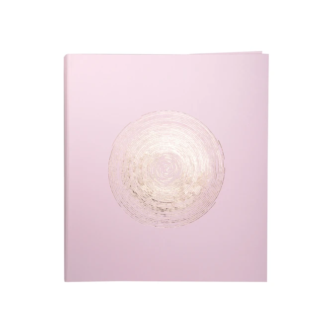 Fotoalbum Exacompta 29x32cm 60 witte pagina's Ellipse roze