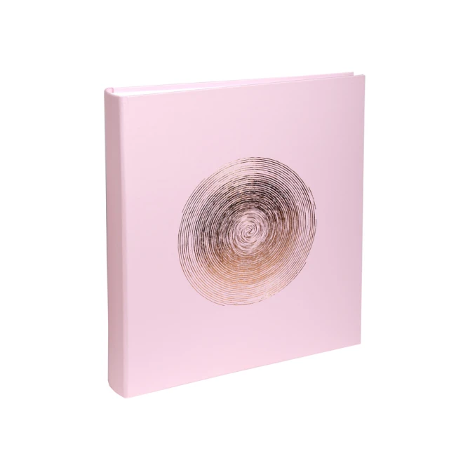 Fotoalbum Exacompta 29x32cm 60 witte pagina's Ellipse roze