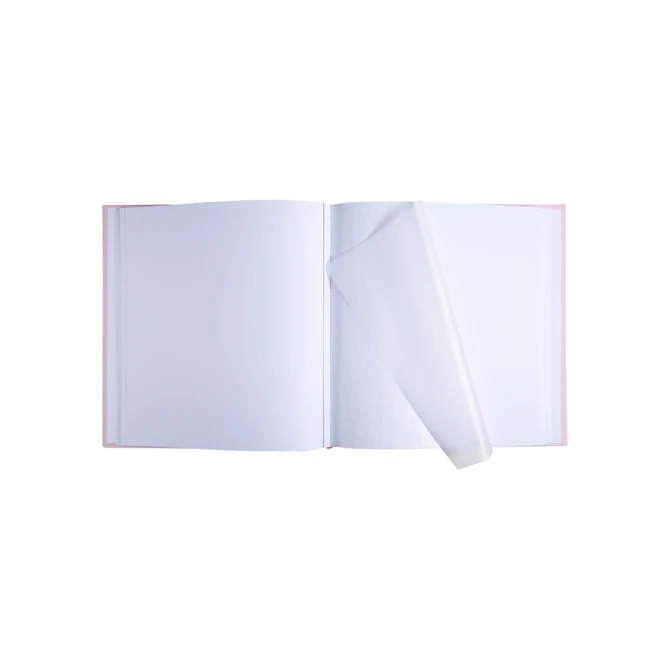Fotoalbum Exacompta 29x32cm 60 witte pagina's Ellipse roze