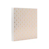 Fotoalbum Exacompta 29x32cm 60 zwarte pagina's Néo Déco wit