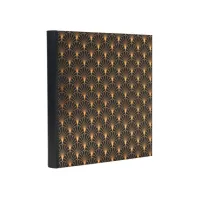 Fotoalbum Exacompta 29x32cm 60 zwarte pagina's Néo Déco zwart