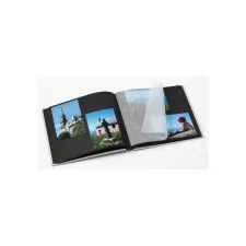 Fotoalbum walther design Black & White 30x30cm 25vel zwart
