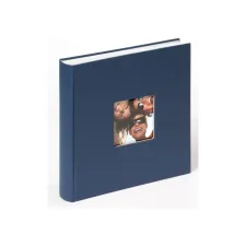 Fotoalbum walther design Fun 30x30cm 50vel blauw