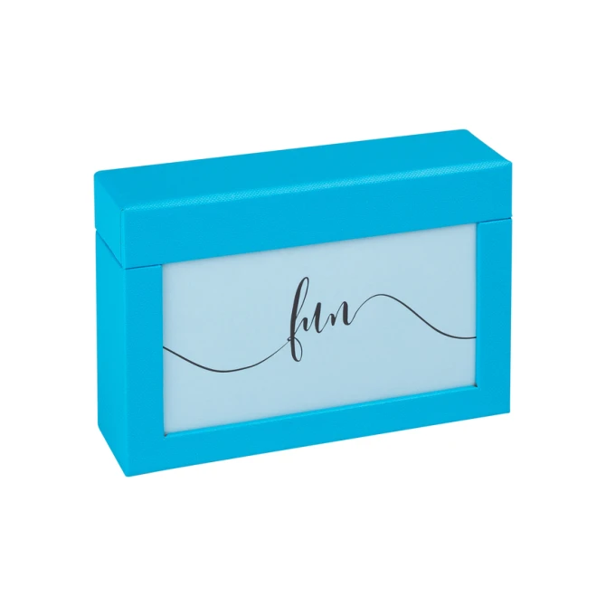 Fotobox walther design Fun 10x15cm 100 foto's oceaan blauw