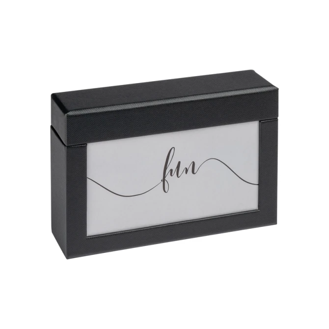 Fotobox walther design Fun 10x15cm 100 foto's zwart