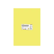 Fotokarton Folia 300gr 50x70cm 12 citroengeel
