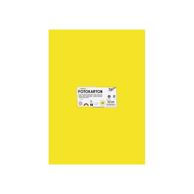 Fotokarton Folia 300gr 50x70cm 14 banaangeel
