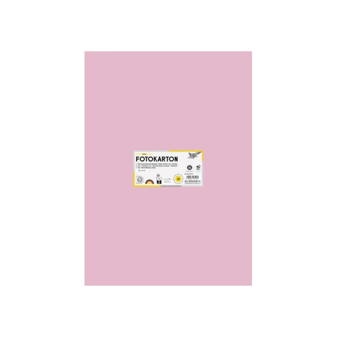 Fotokarton Folia 300gr 50x70cm 26 lichtroze