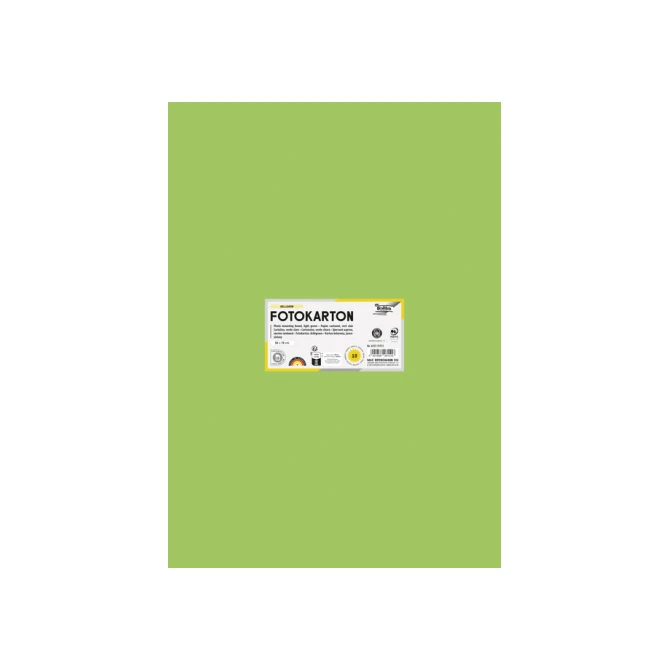 Fotokarton Folia 300gr 50x70cm 51 lichtgroen
