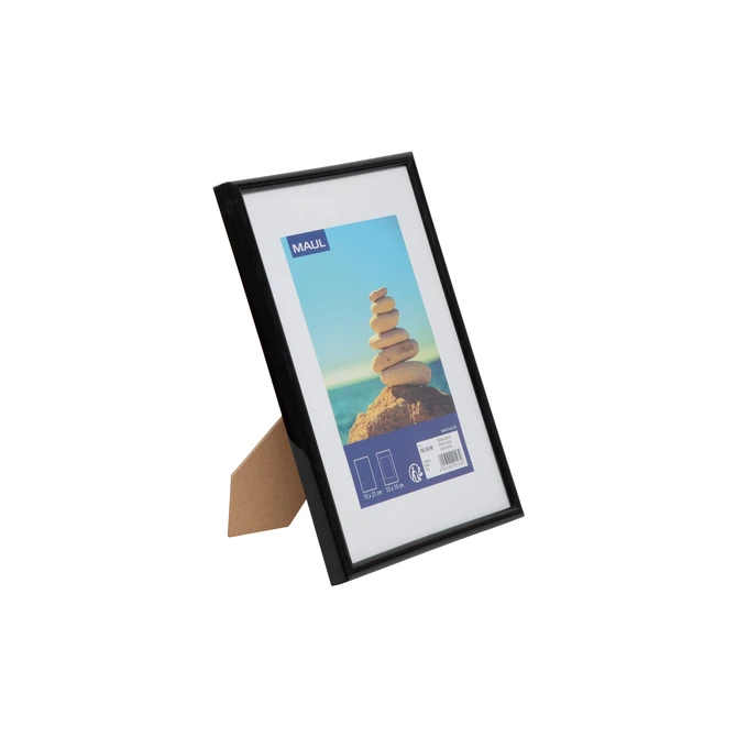 Fotolijst MAUL art 15x21cm kunststof frame zwart