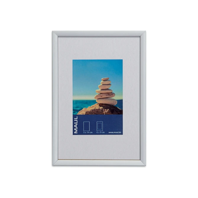 Fotolijst MAUL design 10x15cm aluminium frame zilver