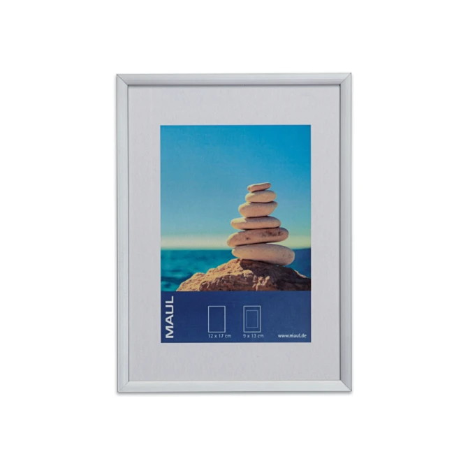 Fotolijst MAUL design 13x18cm aluminium frame zilver
