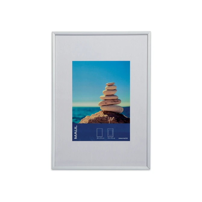 Fotolijst MAUL design 21x30cm aluminium frame zilver