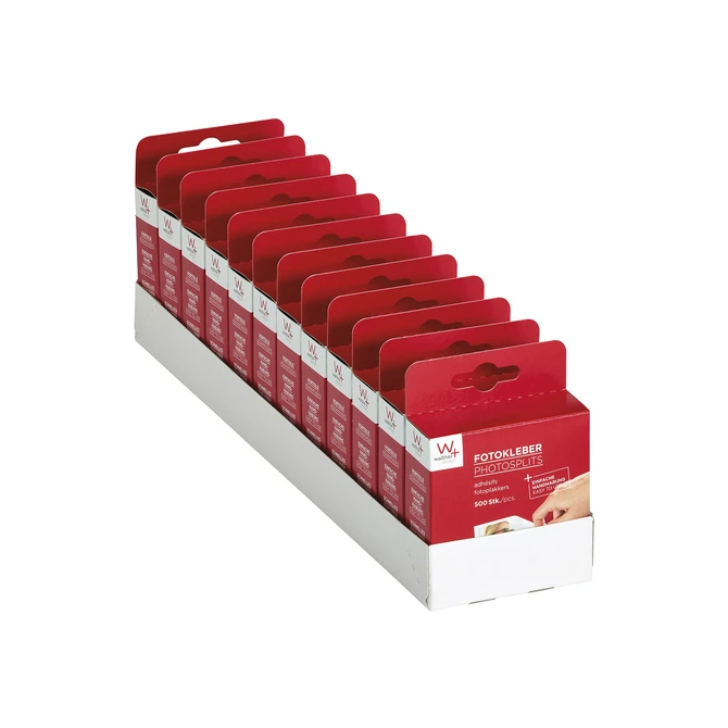 Fototape walther design 13x17mm wit 500 stuks