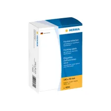 Frankeeretiket HERMA 4321 dubbel 140x50mm 500stuks
