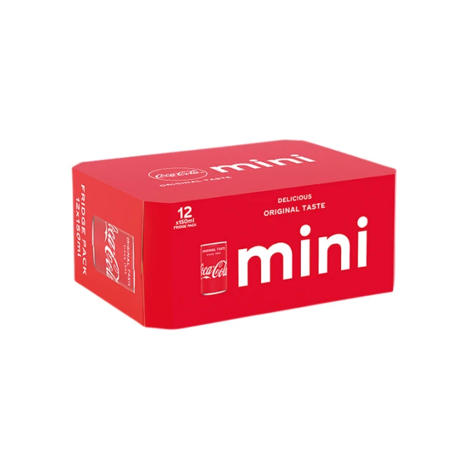 Frisdrank Coca Cola Regular blik 150ml