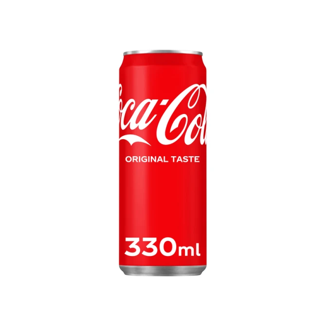 Frisdrank Coca Cola Regular blik 330ml