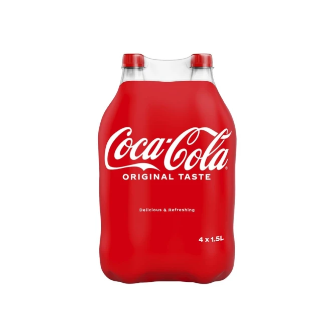 Frisdrank Coca Cola regular petfles 1.5 liter