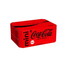 Frisdrank Coca Cola zero blik 150ml