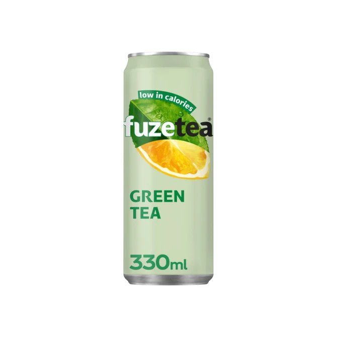 Frisdrank Fuze Tea green tea blik 330ml