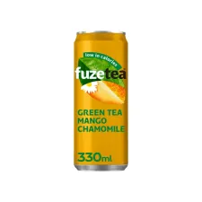 Frisdrank Fuze Tea Green Tea mango chamomile blik 330ml