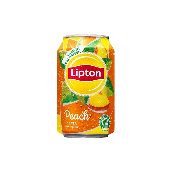 Frisdrank Lipton Ice Tea peach blik 330ml