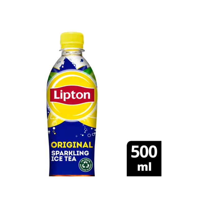 Frisdrank Lipton Ice tea sparkling petfles 500ml