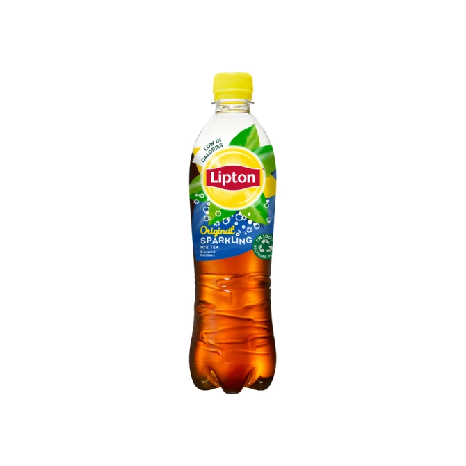 Frisdrank Lipton Ice tea sparkling petfles 500ml