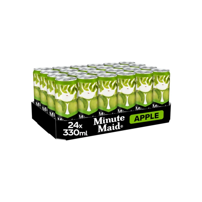 Frisdrank Minute Maid appelsap blik 330ml