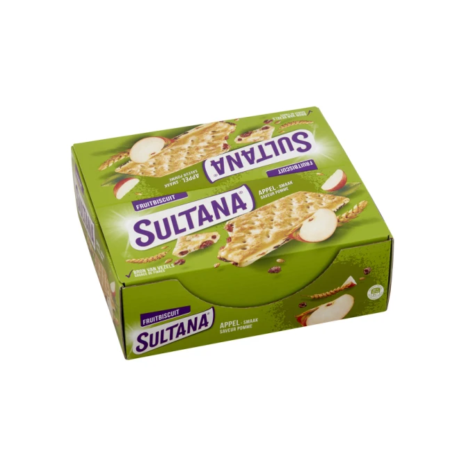 Fruitbiscuit Sultana appel 3-pack
