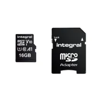 Geheugenkaart Integral microSDHC V10 16GB