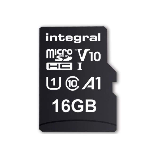 Geheugenkaart Integral microSDHC V10 16GB