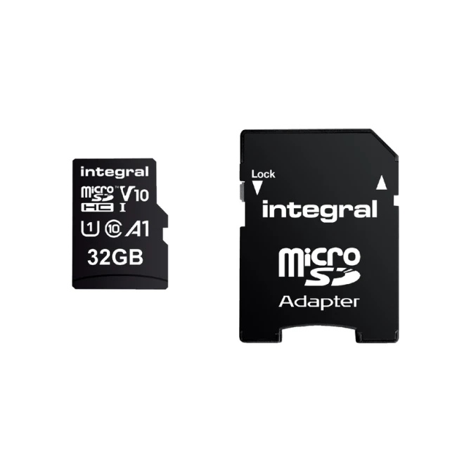 Geheugenkaart Integral microSDHC V10 32GB