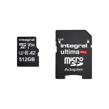 Geheugenkaart Integral microSDXC 512GB Geheugenkaart Integral microSDXC 512GB