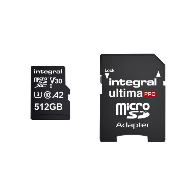 Geheugenkaart Integral microSDXC 512GB