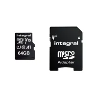 Geheugenkaart Integral microSDXC V10 64GB