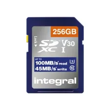 Geheugenkaart Integral SDHC-XC 256GB Geheugenkaart Integral SDHC-XC 256GB