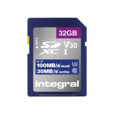 Geheugenkaart Integral SDHC-XC 32GB High Speed Geheugenkaart Integral SDHC-XC 32GB High Speed
