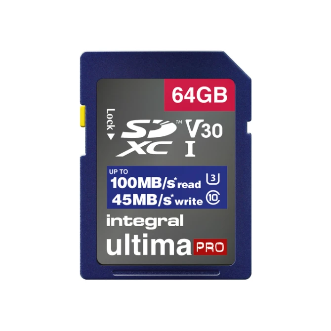 Geheugenkaart Integral SDHC-XC 64GB