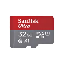 Geheugenkaart Sandisk Micro SDHC Ultra Android 32GB 120MB/s Class 10 A1 Geheugenkaart Sandisk Micro SDHC Ultra Android 32GB 120MB/s Class 10 A1