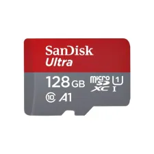 Geheugenkaart Sandisk MicroSDXC Ultra 128GB (140mb/s C10 - SDA UHS-I) Geheugenkaart Sandisk MicroSDXC Ultra 128GB (140mb/s C10 - SDA UHS-I)