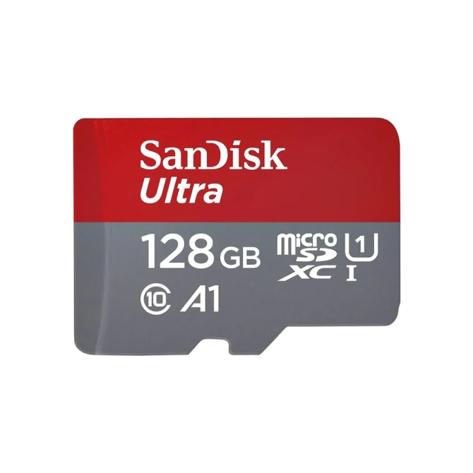 Geheugenkaart Sandisk MicroSDXC Ultra 128GB (140mb/s C10 - SDA UHS-I)