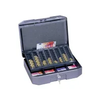 Geldkist Durable 352x120x276mm donkergrijs