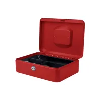 Geldkist Pavo 250x180x90mm rood
