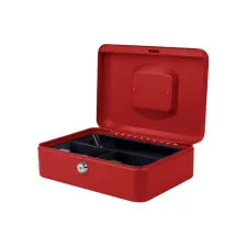 Geldkist Pavo 250x180x90mm rood Geldkist Pavo 250x180x90mm rood