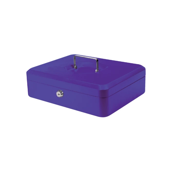 Geldkist Pavo 300x240x90mm blauw