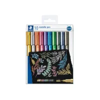 Gelpen Staedtler metallic etui à 10 kleuren