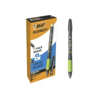 Gelschrijver Bic Gel-ocity illusion medium zwart